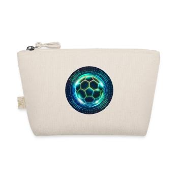 Neon Football Tech Emblem - Organic Pouch - nature - Front