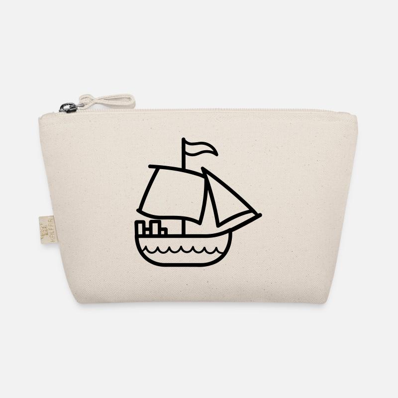 Pirate ship Organic Pouch