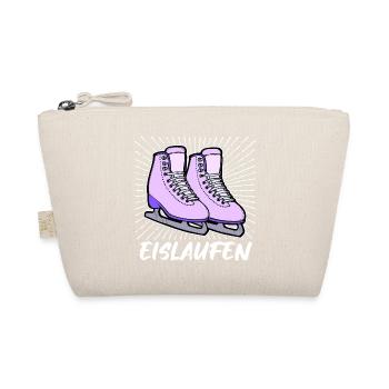 Wintersport Eislaufen Eishockey Snowboard Biathlon - Bio-Täschchen - Natur - Vorne