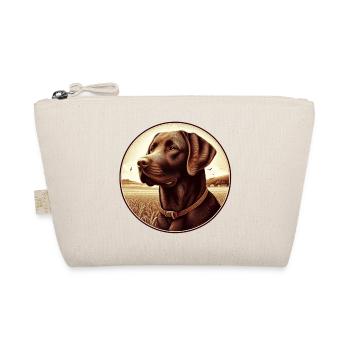 The beautiful brown Labrador Retriever - Bio-Täschchen - Natur - Vorne