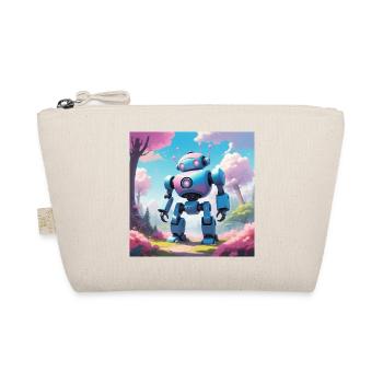 Robot on dream planet - Organic Pouch - nature - Front