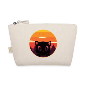 Chats Chats Années 80 Rétro Vintage Années 90 - Trousse biologique - nature - Devant