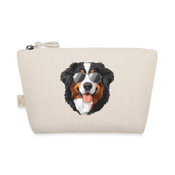 Berner Sennenhund Bernese Mountain Dog sunglasses - Bio-Täschchen - Natur - Vorne