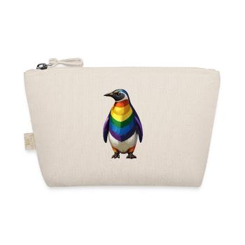Penguin Pride - Bio-Täschchen - Natur - Vorne