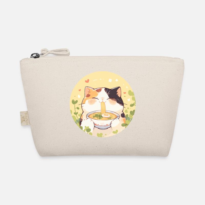 Chat qui mange des Ramens Trousse biologique