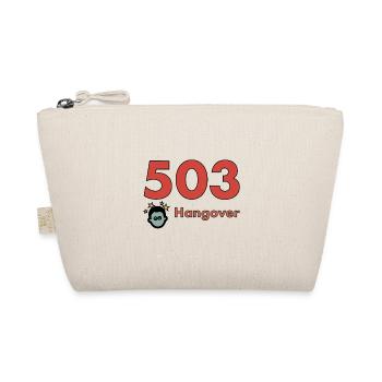 503 Hangover T-shirt - Perfect for the Web Designer. - Organic Pouch - nature - Front