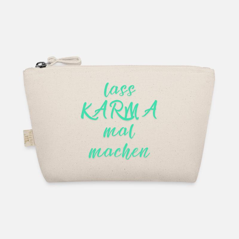 lass KARMA mal machen - Bio-Täschchen - Natur