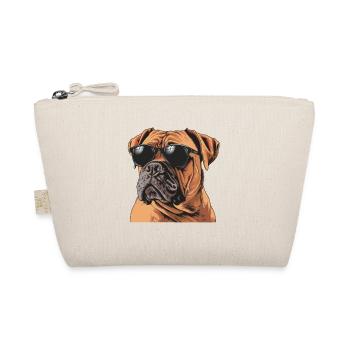 Bullmastiff, Dog, Sunglasses, Summer - Organic Pouch - nature - Front