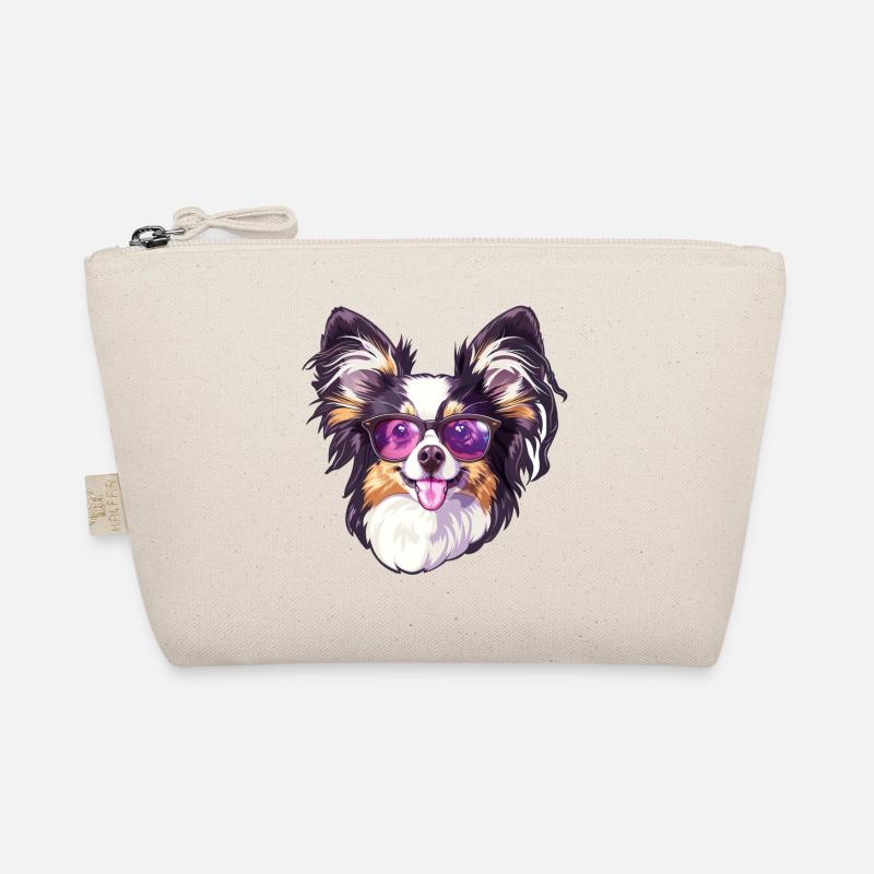 Continental Miniature Spaniel Papillon Organic Pouch