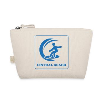 Fistral Beach Surf Design - Organic Pouch - nature - Front