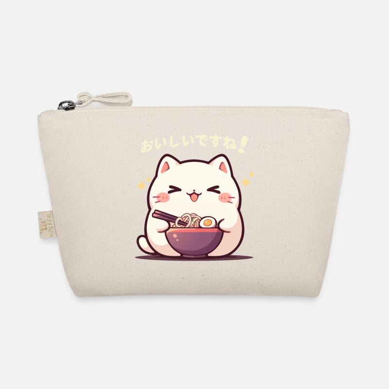 Chat qui mange des Ramens Trousse biologique