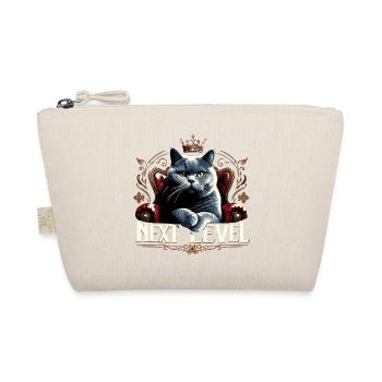 BKH British Shorthair Blue Cat King Chair - Organic Pouch - nature - Front