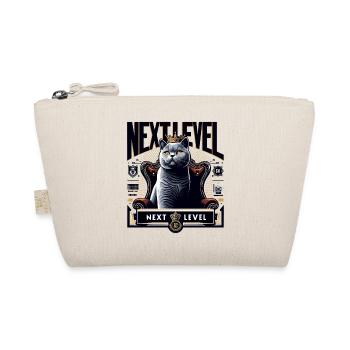 BKH British Shorthair Blue Cat King Chair - Organic Pouch - nature - Front