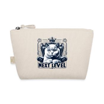 BKH British Shorthair Blue Cat King Chair - Organic Pouch - nature - Front