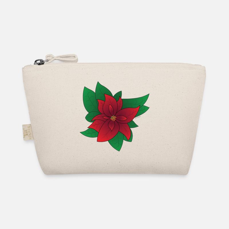 Weihnachtsstern Bio-Täschchen