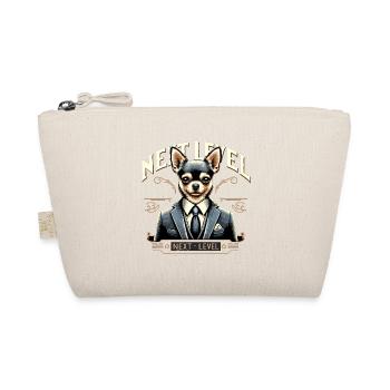 Chihuahua Next Level Anzug Hund Geschenk - Bio-Täschchen - Natur - Vorne