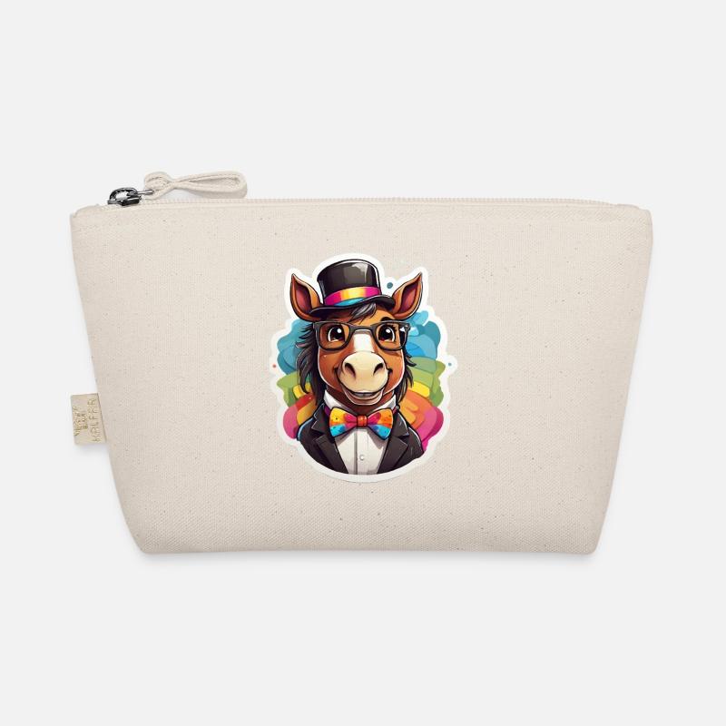 Rainbow Esel Gentleman Bio-Täschchen