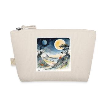 dessin animé de paysage de rêve nocturne - Trousse biologique - nature - Devant