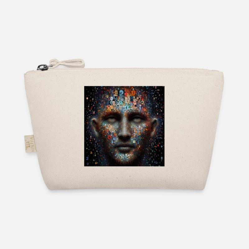 Face of numbers Organic Pouch