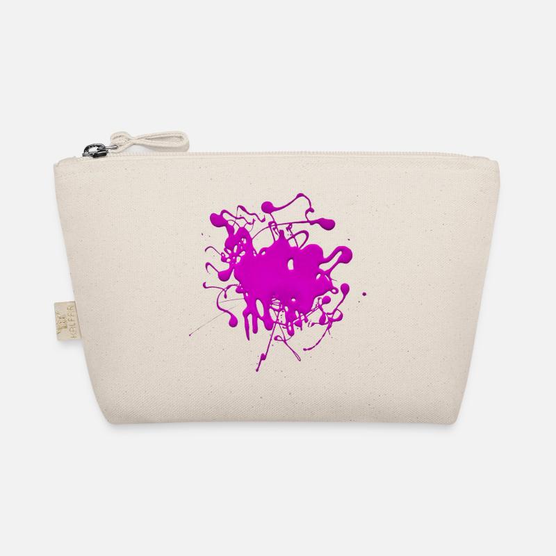 Pink.Splash - Organic Pouch - nature