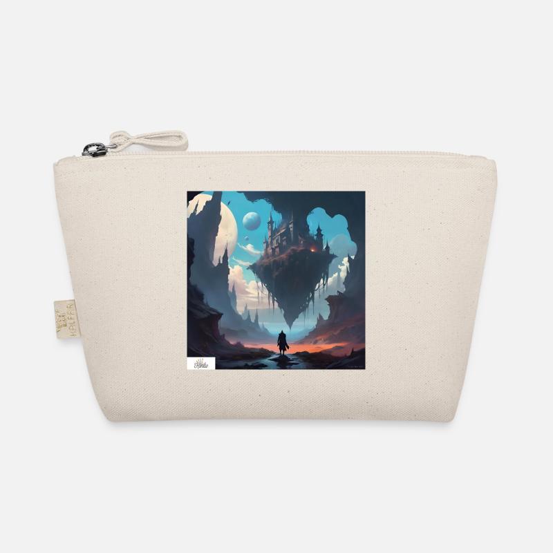 Flying fortress dreamscape Organic Pouch