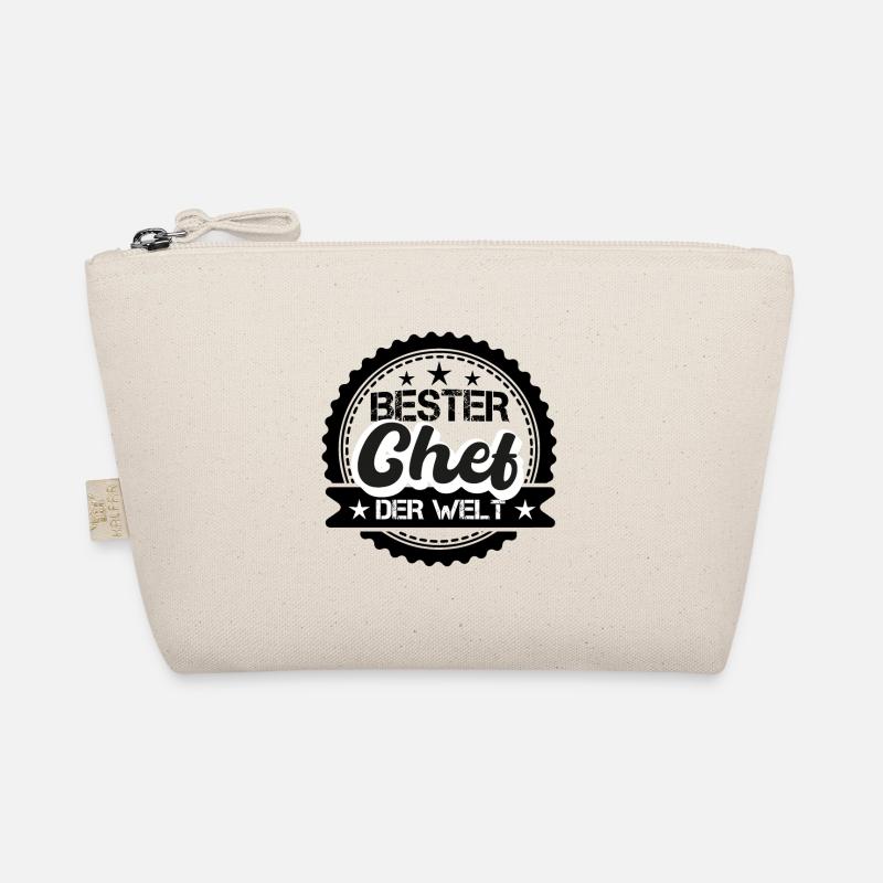 Bester Chef Der Welt Arbeit Beruf Spruch Geschenk Bio-Täschchen