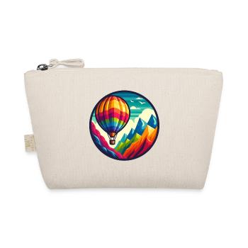 Montgolfière Colorée en Montagne - Trousse biologique - nature - Devant