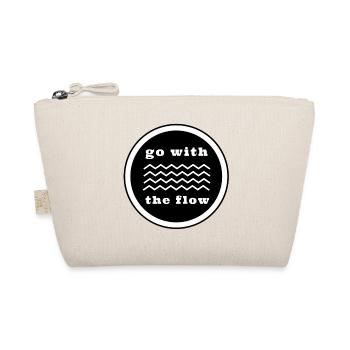 Swimming - Go with the flow - Organic Pouch - nature - Front