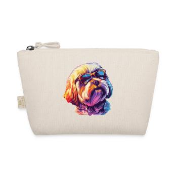 Lhassa Apso, chien, lunettes de soleil, été, cadeau - Trousse biologique - nature - Devant