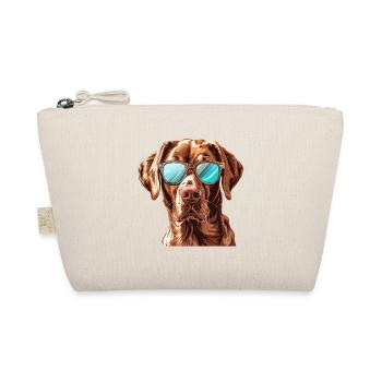 Chesapeake Bay Retriever, Dog, Sunglasses - Organic Pouch - nature - Front