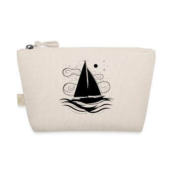 Sailing Sketch - Organic Pouch - nature - Front