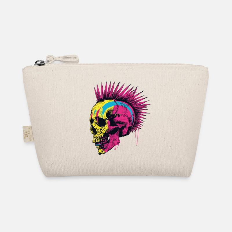 Horreur Punk Zombie Mohawk Trousse biologique