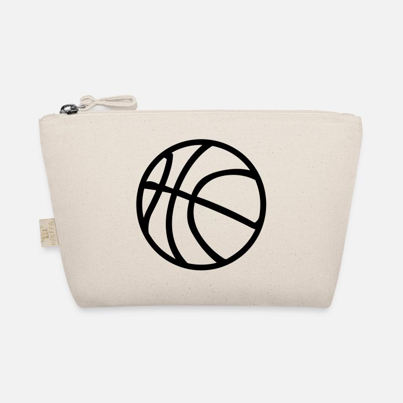 Basketball - Bio-Täschchen - Natur