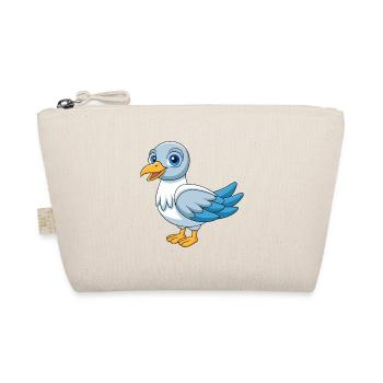 Mouette Mignon Mascotte Personnage De Dessin Animé Kawaii - Trousse biologique - nature - Devant