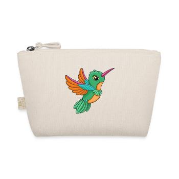 Colibri Mascotte mignonne Personnage de dessin animé Kawaii - Trousse biologique - nature - Devant