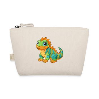 Iguane Mascotte mignonne Personnage de dessin animé Kawaii - Trousse biologique - nature - Devant