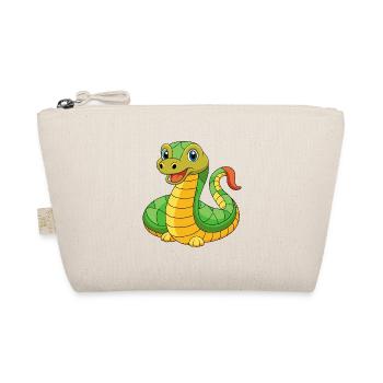 Anaconda Mascotte mignonne Personnage de dessin animé Kawaii - Trousse biologique - nature - Devant