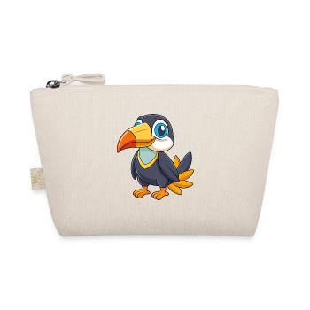 Toucan Mascotte mignonne Personnage de dessin animé Kawaii - Trousse biologique - nature - Devant