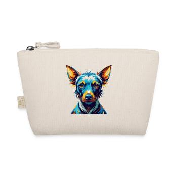 American Hairless Terrier Chien Race Dessin animé Kawaii - Trousse biologique - nature - Devant