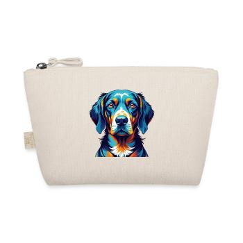 Bavarian Mountain Hound Dog Breed Cartoon Kawaii - Organic Pouch - nature - Front