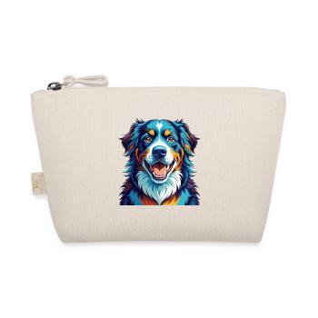 Berner Laufhund Hunderasse Bunte Karikatur Kawaii - Bio-Täschchen - Natur - Vorne