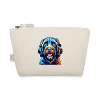 Noir Russe Terrier Chien Race Dessin Animé Kawaii - Trousse biologique - nature - Devant