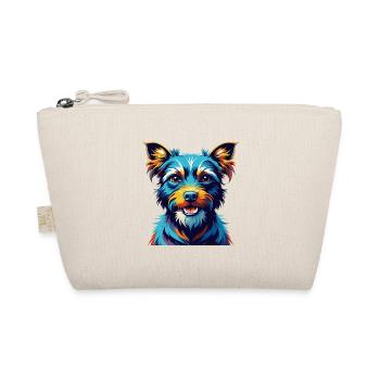 Blue Paul Terrier Chien Race Dessin animé Kawaii - Trousse biologique - nature - Devant