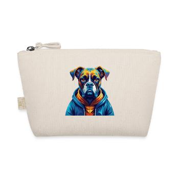 Boxer chien race coloré aquarelle dessin animé Kawaii - Trousse biologique - nature - Devant
