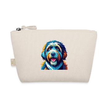 Chien de berger catalan race coloré dessin animé kawaii - Trousse biologique - nature - Devant