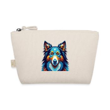 Collie Chien Race Coloré Dessin Animé Kawaii - Trousse biologique - nature - Devant