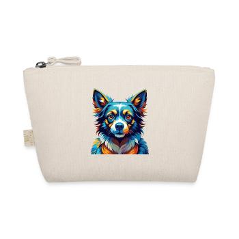 Chippiparai Dog Breed Colorful Cartoon Kawaii - Organic Pouch - nature - Front
