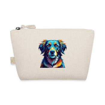 Danish Broholmer Dog Breed Colorful Cartoon Kawaii - Organic Pouch - nature - Front