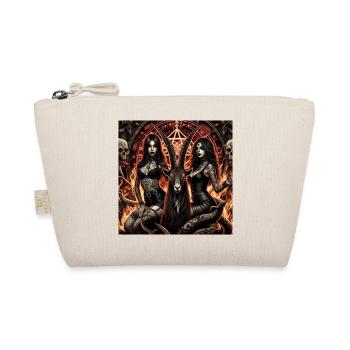 Living with Satan - Organic Pouch - nature - Front