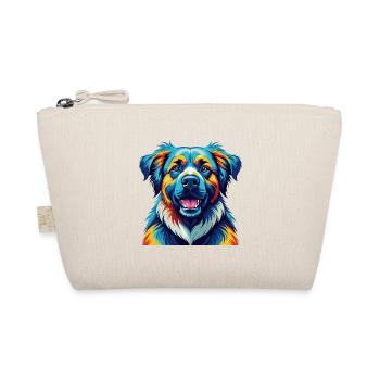 Estrela Mountain Dog Breed Colorful Cartoon Kawaii - Organic Pouch - nature - Front